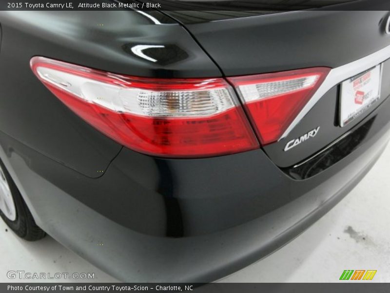 Attitude Black Metallic / Black 2015 Toyota Camry LE