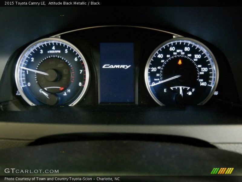 Attitude Black Metallic / Black 2015 Toyota Camry LE
