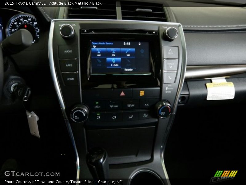Attitude Black Metallic / Black 2015 Toyota Camry LE
