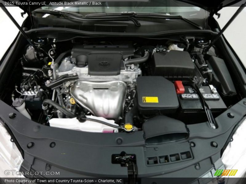 Attitude Black Metallic / Black 2015 Toyota Camry LE
