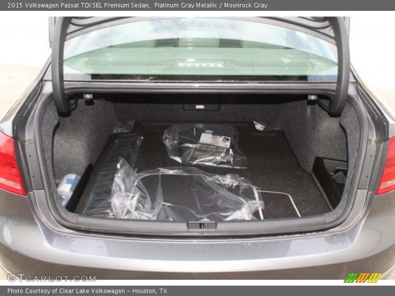 Platinum Gray Metallic / Moonrock Gray 2015 Volkswagen Passat TDI SEL Premium Sedan