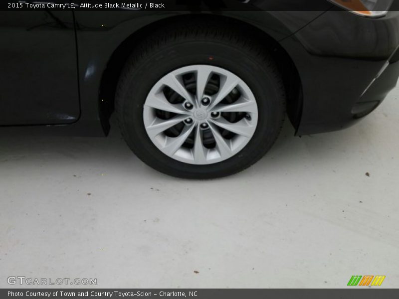 Attitude Black Metallic / Black 2015 Toyota Camry LE