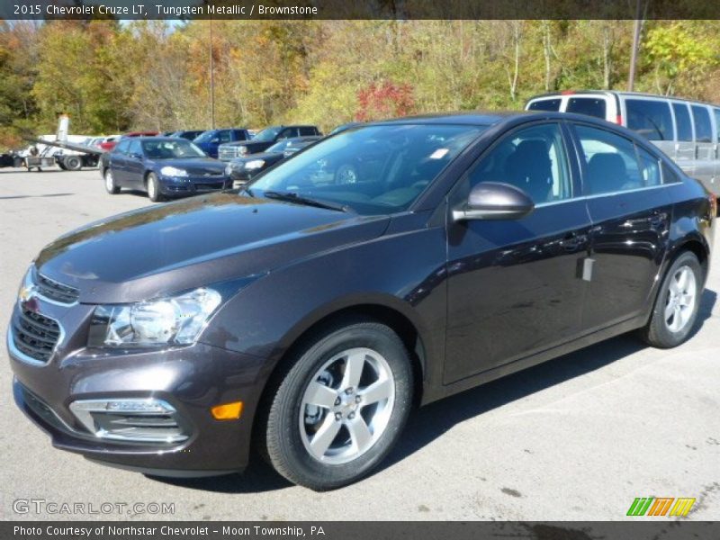 Tungsten Metallic / Brownstone 2015 Chevrolet Cruze LT