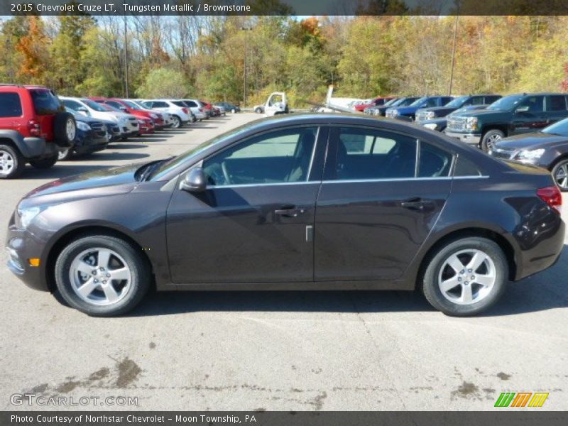 Tungsten Metallic / Brownstone 2015 Chevrolet Cruze LT