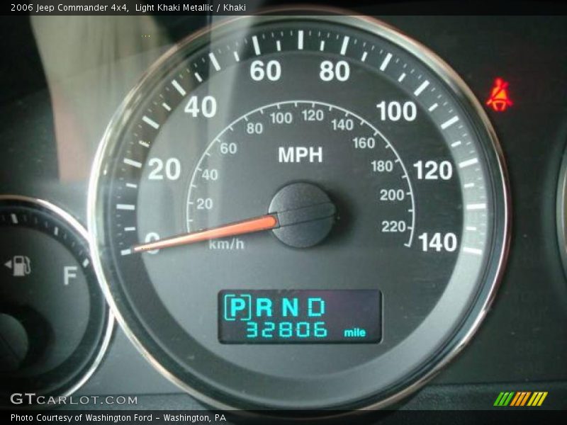 Light Khaki Metallic / Khaki 2006 Jeep Commander 4x4