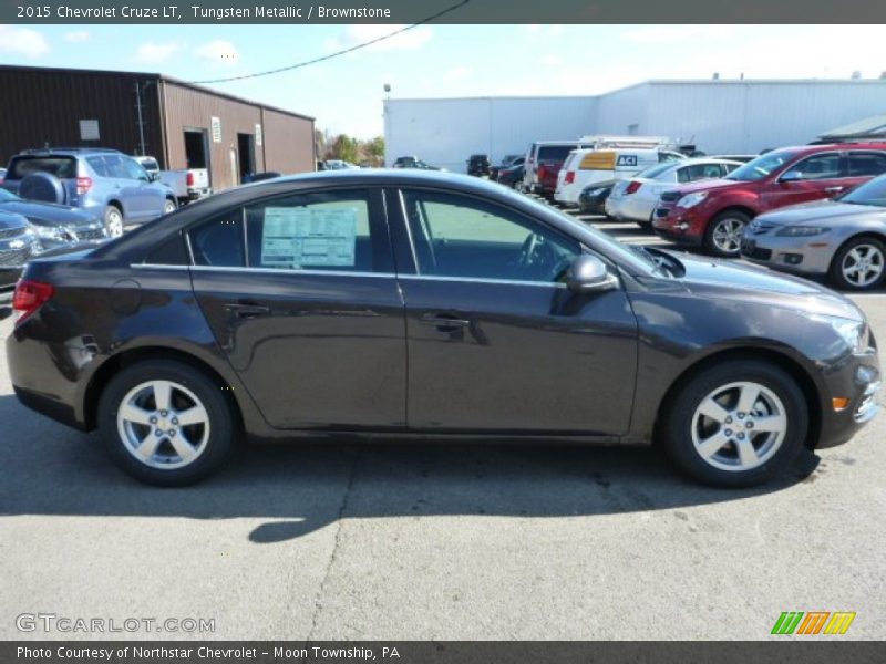 Tungsten Metallic / Brownstone 2015 Chevrolet Cruze LT