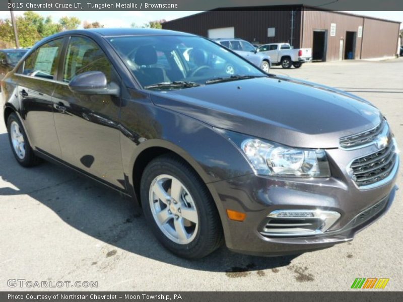 Tungsten Metallic / Brownstone 2015 Chevrolet Cruze LT