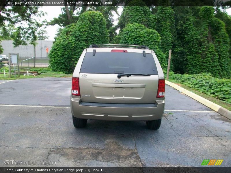 Light Khaki Metallic / Khaki 2006 Jeep Grand Cherokee Laredo