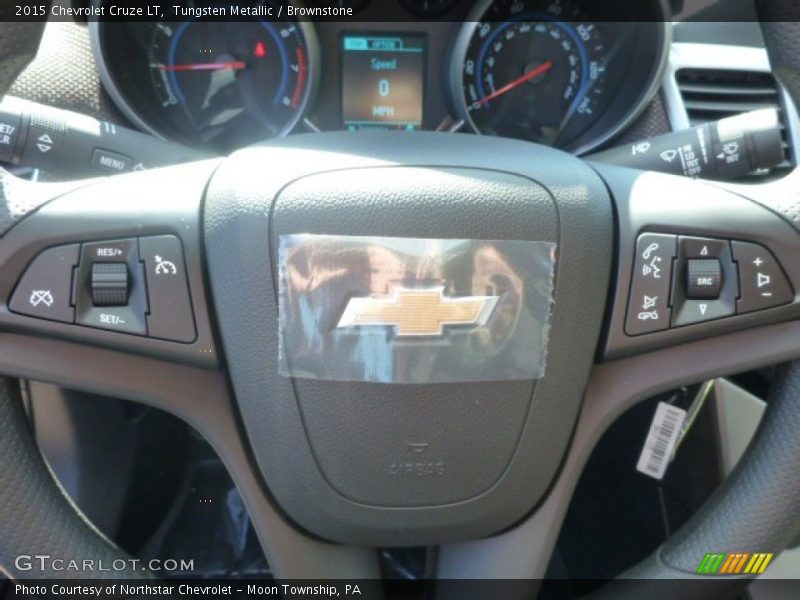 Tungsten Metallic / Brownstone 2015 Chevrolet Cruze LT