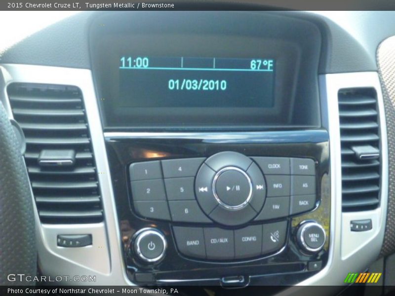 Tungsten Metallic / Brownstone 2015 Chevrolet Cruze LT