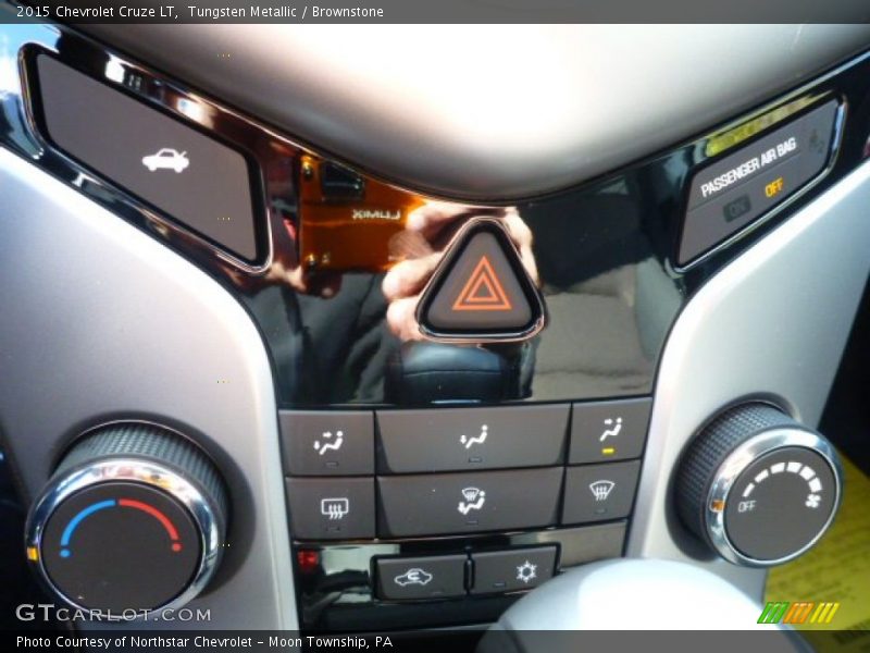 Tungsten Metallic / Brownstone 2015 Chevrolet Cruze LT
