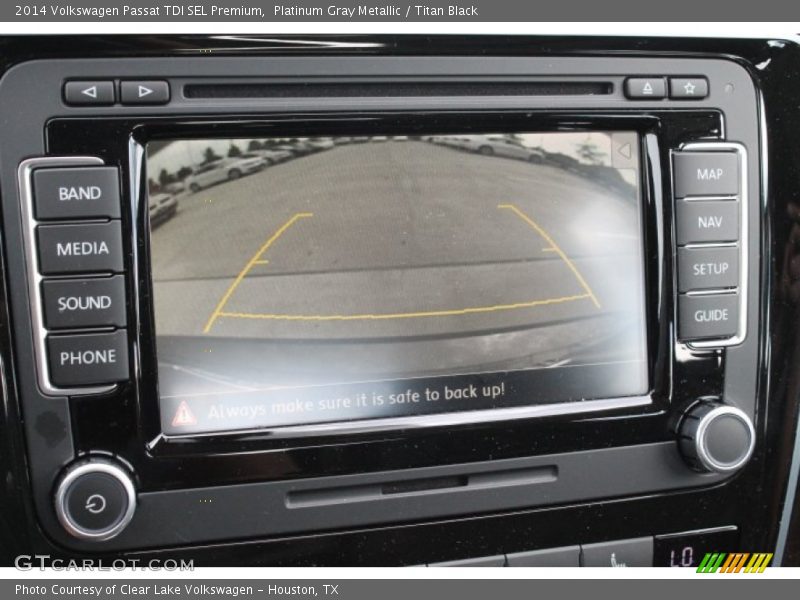 Platinum Gray Metallic / Titan Black 2014 Volkswagen Passat TDI SEL Premium