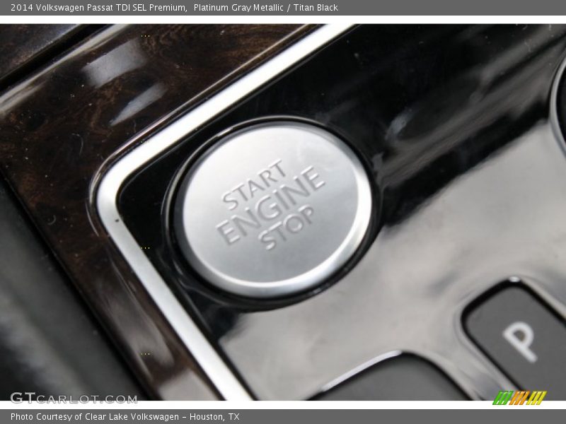 Platinum Gray Metallic / Titan Black 2014 Volkswagen Passat TDI SEL Premium