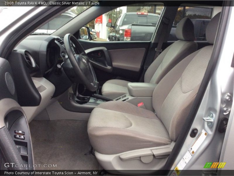 Classic Silver Metallic / Taupe 2008 Toyota RAV4 4WD