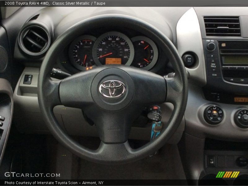 Classic Silver Metallic / Taupe 2008 Toyota RAV4 4WD