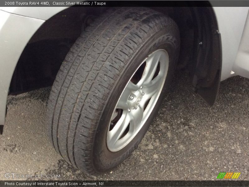 Classic Silver Metallic / Taupe 2008 Toyota RAV4 4WD