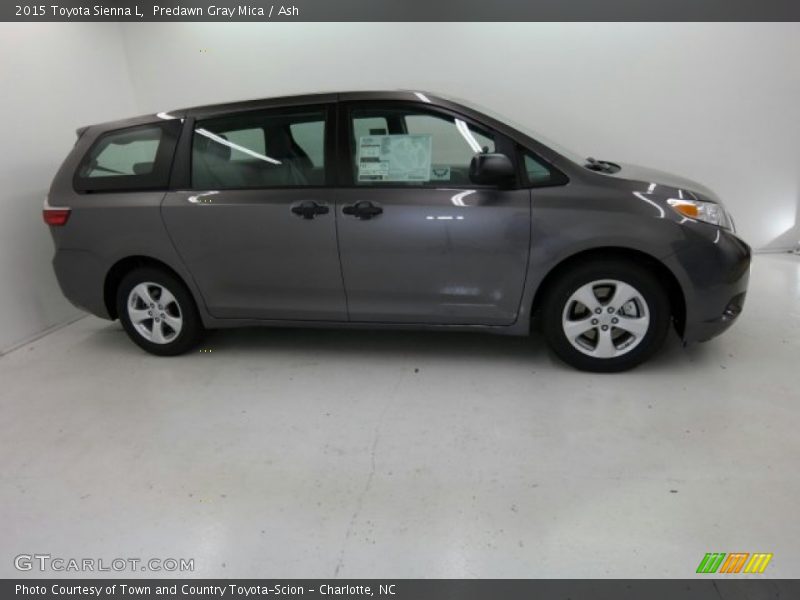 Predawn Gray Mica / Ash 2015 Toyota Sienna L