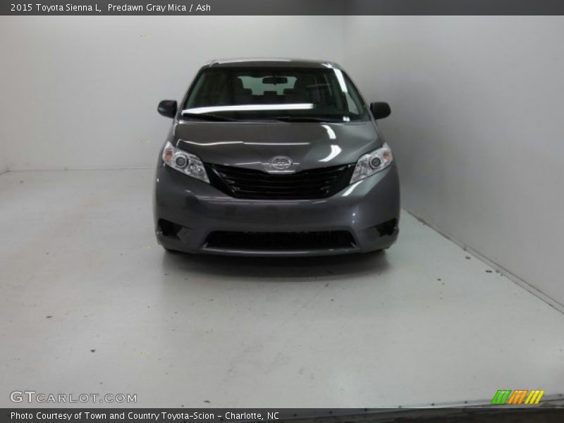 Predawn Gray Mica / Ash 2015 Toyota Sienna L