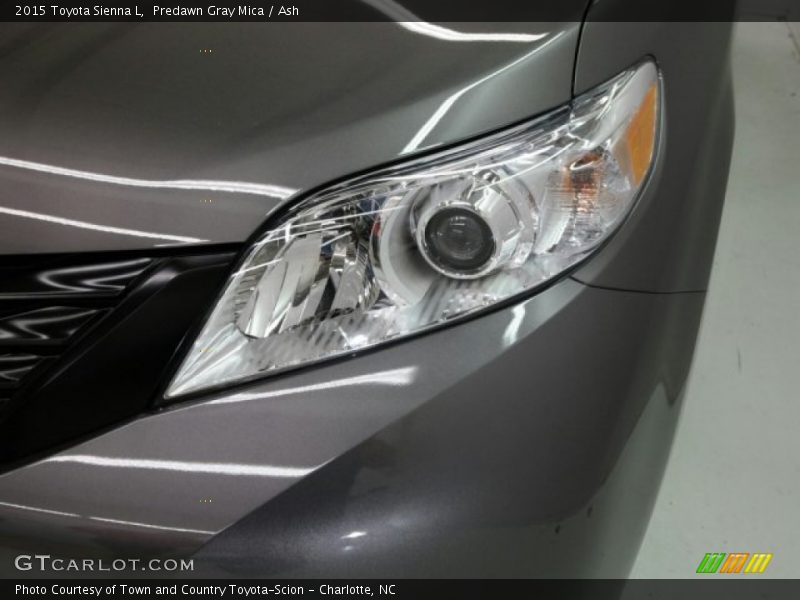 Predawn Gray Mica / Ash 2015 Toyota Sienna L