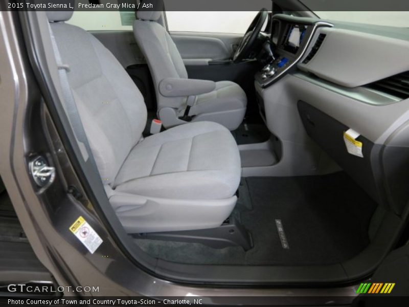 Predawn Gray Mica / Ash 2015 Toyota Sienna L