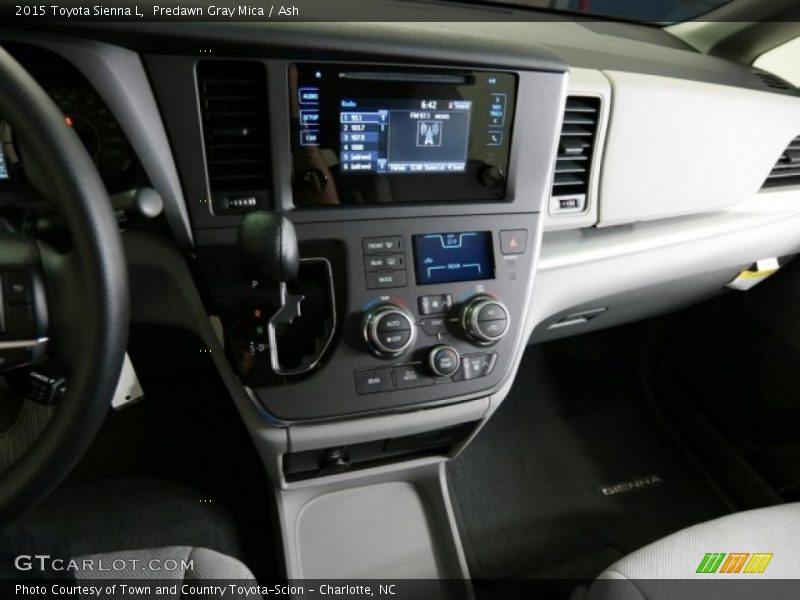 Predawn Gray Mica / Ash 2015 Toyota Sienna L