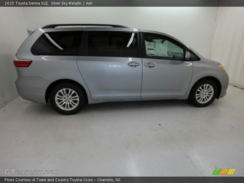 Silver Sky Metallic / Ash 2015 Toyota Sienna XLE