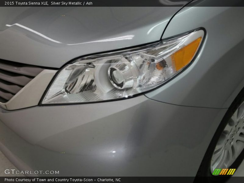 Silver Sky Metallic / Ash 2015 Toyota Sienna XLE