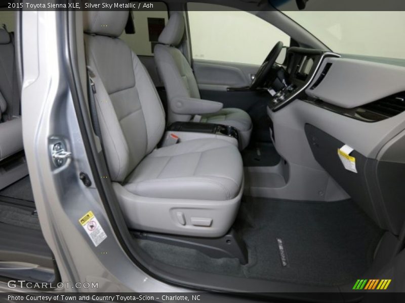 Silver Sky Metallic / Ash 2015 Toyota Sienna XLE