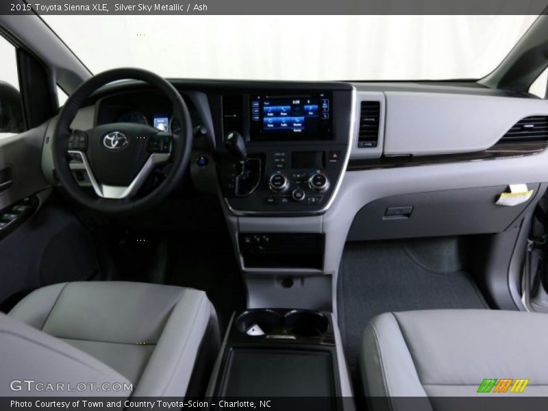 Silver Sky Metallic / Ash 2015 Toyota Sienna XLE