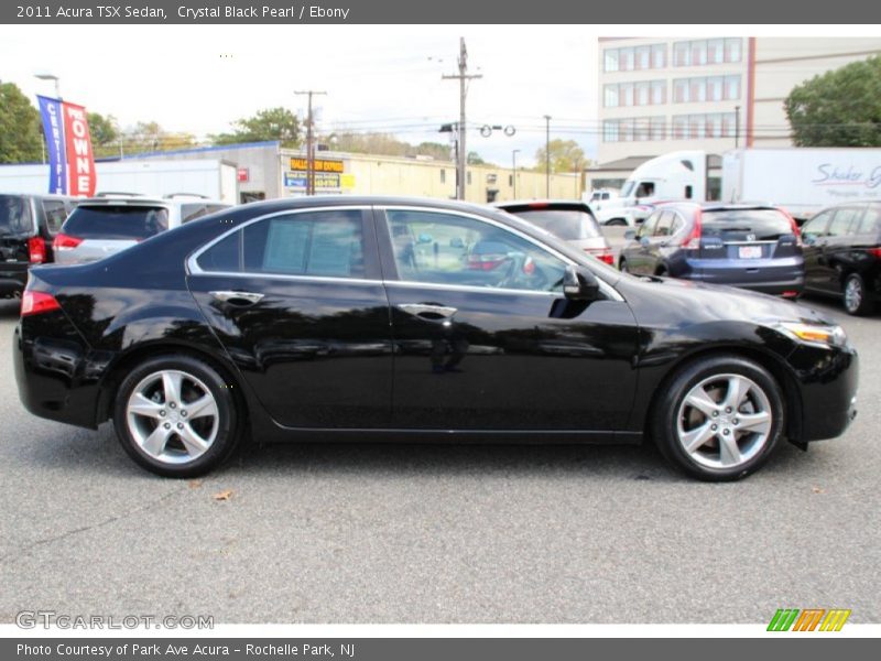 Crystal Black Pearl / Ebony 2011 Acura TSX Sedan