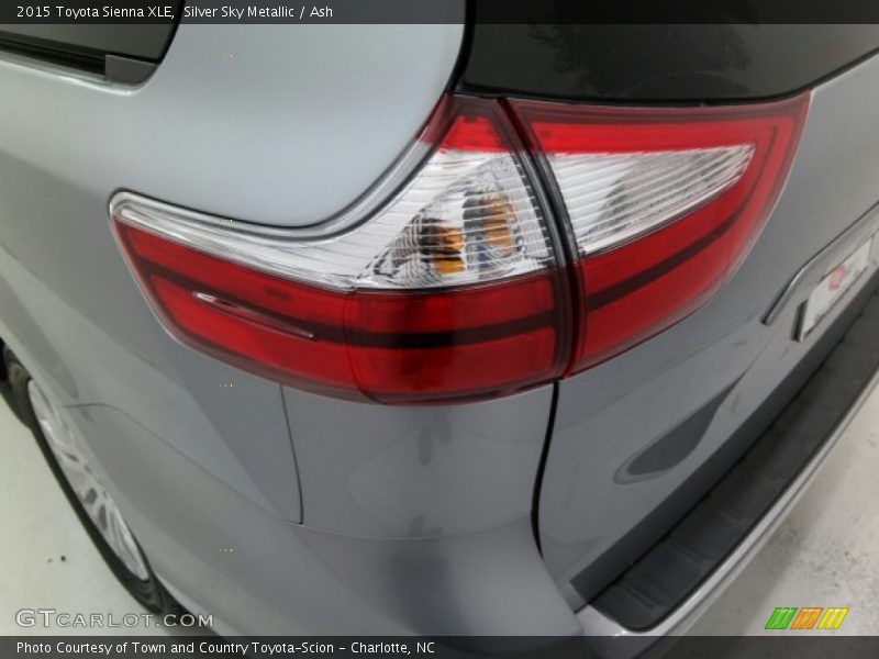 Silver Sky Metallic / Ash 2015 Toyota Sienna XLE