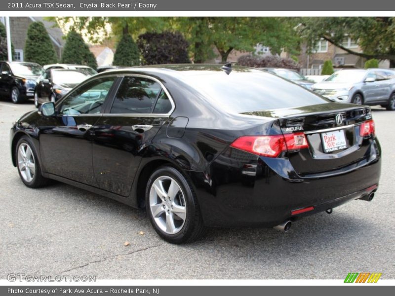 Crystal Black Pearl / Ebony 2011 Acura TSX Sedan