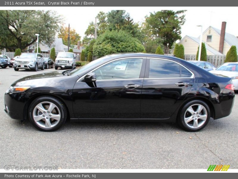 Crystal Black Pearl / Ebony 2011 Acura TSX Sedan