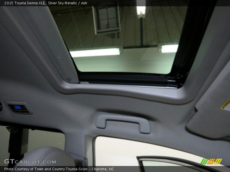 Silver Sky Metallic / Ash 2015 Toyota Sienna XLE