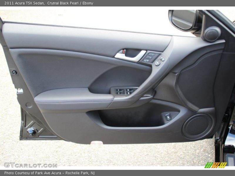 Crystal Black Pearl / Ebony 2011 Acura TSX Sedan