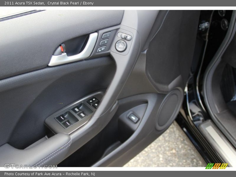 Crystal Black Pearl / Ebony 2011 Acura TSX Sedan