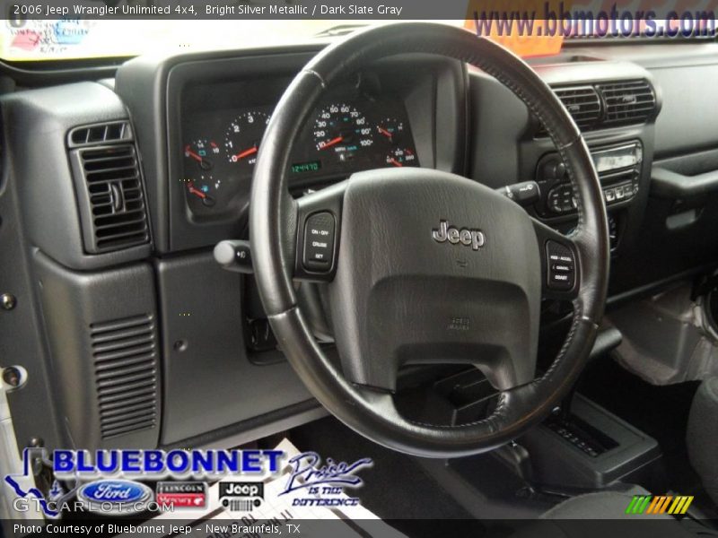 Bright Silver Metallic / Dark Slate Gray 2006 Jeep Wrangler Unlimited 4x4