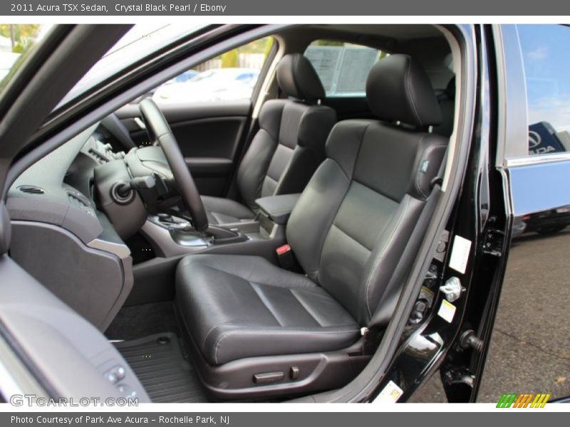 Crystal Black Pearl / Ebony 2011 Acura TSX Sedan