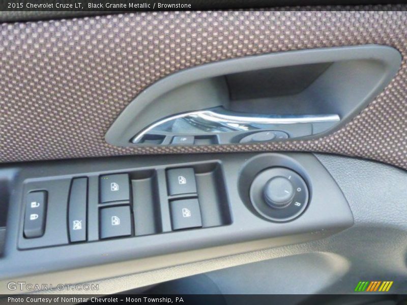 Black Granite Metallic / Brownstone 2015 Chevrolet Cruze LT