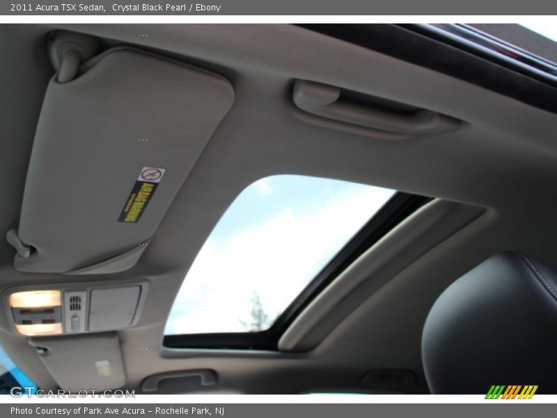 Crystal Black Pearl / Ebony 2011 Acura TSX Sedan
