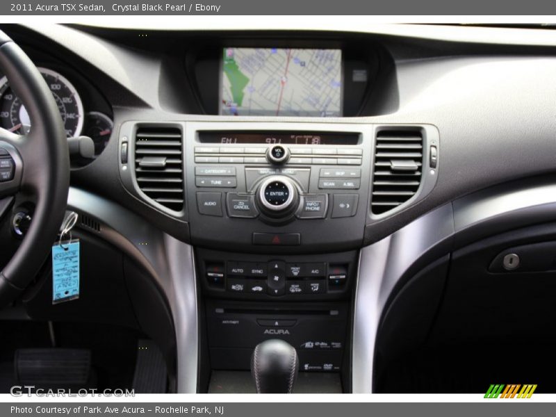 Crystal Black Pearl / Ebony 2011 Acura TSX Sedan