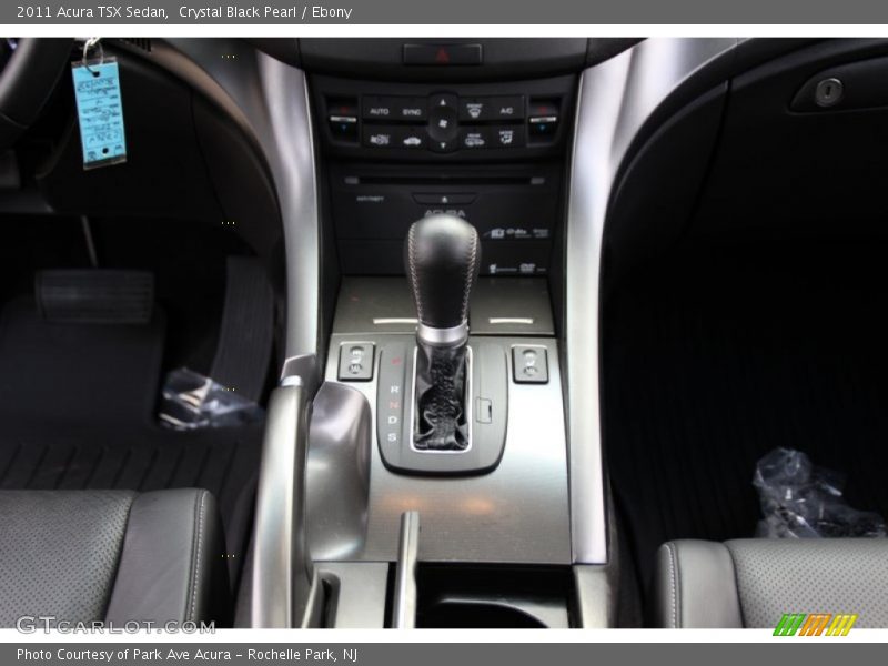 Crystal Black Pearl / Ebony 2011 Acura TSX Sedan