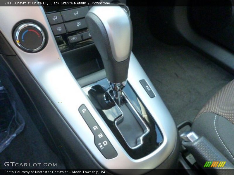 Black Granite Metallic / Brownstone 2015 Chevrolet Cruze LT