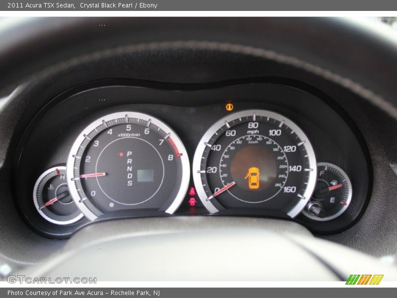 Crystal Black Pearl / Ebony 2011 Acura TSX Sedan