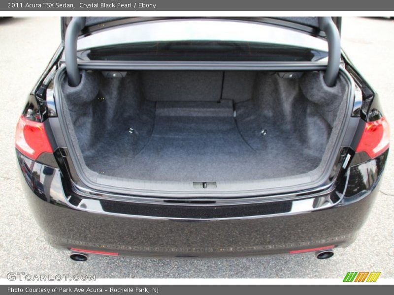 Crystal Black Pearl / Ebony 2011 Acura TSX Sedan