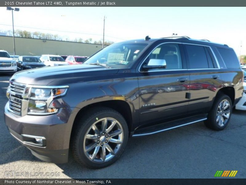 Tungsten Metallic / Jet Black 2015 Chevrolet Tahoe LTZ 4WD