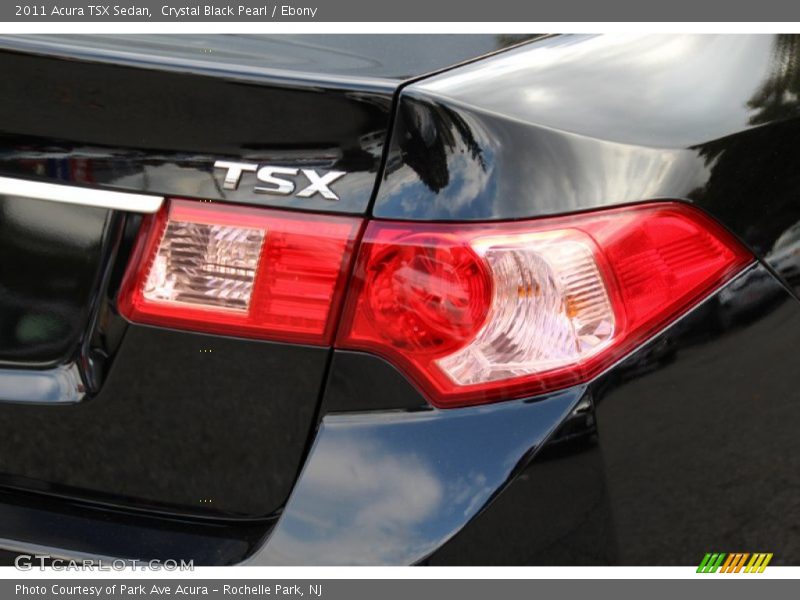Crystal Black Pearl / Ebony 2011 Acura TSX Sedan