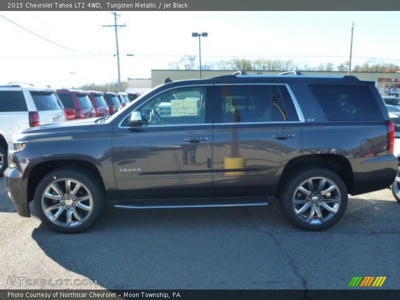 Tungsten Metallic / Jet Black 2015 Chevrolet Tahoe LTZ 4WD
