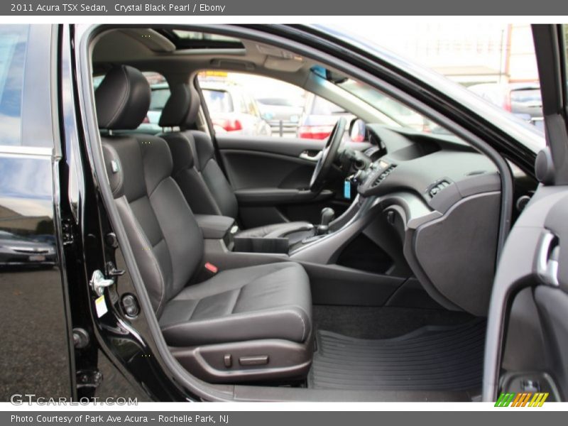Crystal Black Pearl / Ebony 2011 Acura TSX Sedan
