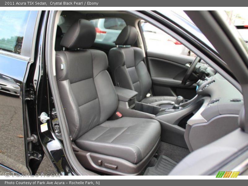 Crystal Black Pearl / Ebony 2011 Acura TSX Sedan